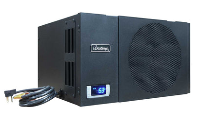 Vinotemp Wine-Mate Self-Contained Wine Cellar Cooling System, Bottom and Side Air Flow, 90 cu ft cooling capacity