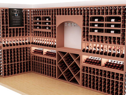 Vinotemp Wine-Mate Self-Contained Wine Cellar Cooling System, Horizontal Air Flow, 1500 cu ft cooling space