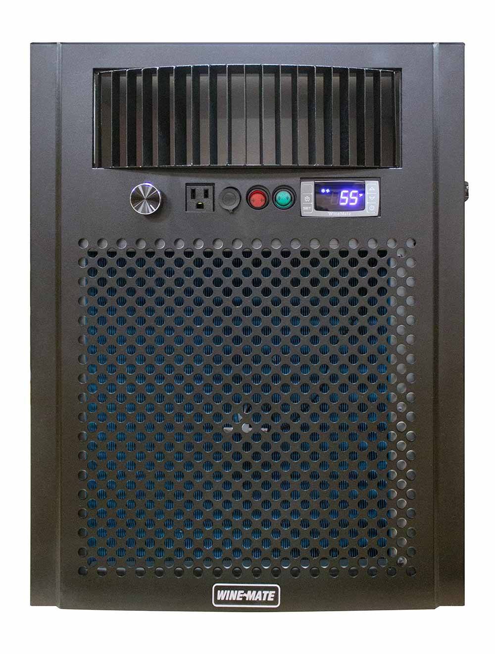 Vinotemp Wine-Mate Self Contained Customizable Wine Cellar Cooling System, Adjustable Fan Speed, 2000 cu ft cooling space