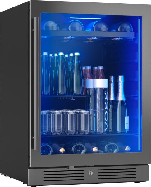 Zephyr Presrv™ Black Stainless Single Zone Beverage Cooler