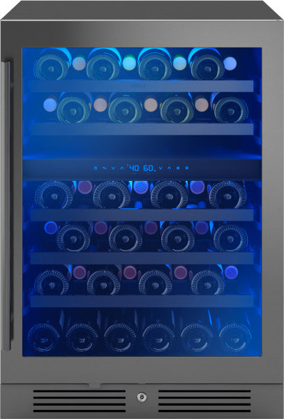 Zephyr Presrv™ Black Stainless Dual Zone Wine Cooler