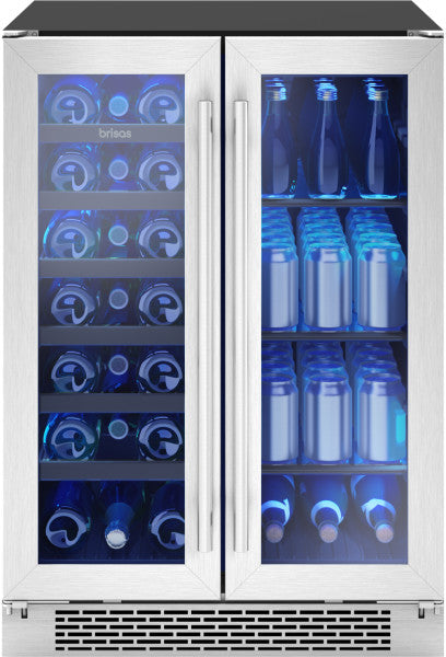 Presrv Brisas 24" French Door Wine & Beverage Cooler
