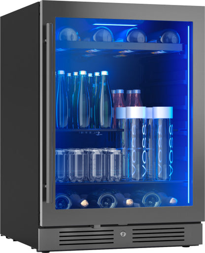 Zephyr Presrv™ Black Stainless Single Zone Beverage Cooler