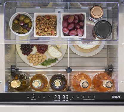 Zephyr Presrv™ Outdoor Dual Zone Refrigerator Drawers