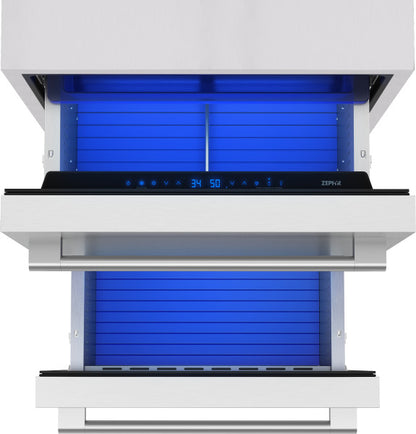 Zephyr Presrv™ Outdoor Dual Zone Refrigerator Drawers