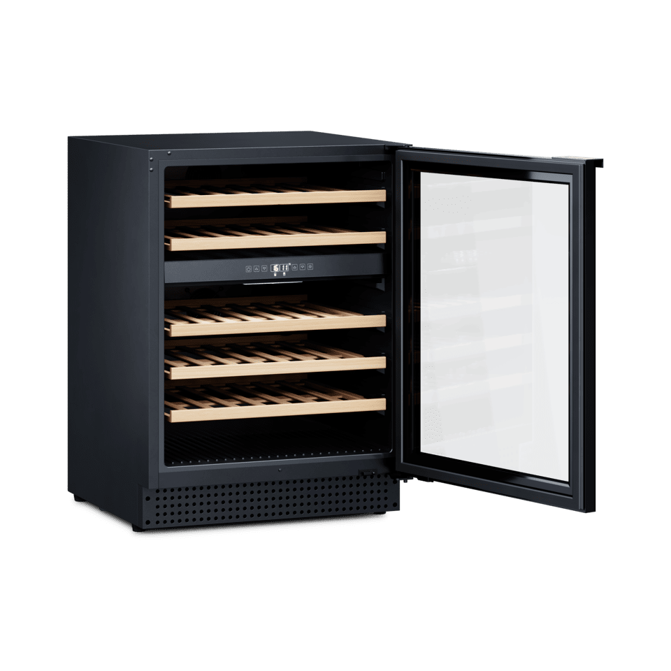 Dometic D46B 24 inch Wine Cooler, Dual-Zone, Freestanding or Built-in, 46 Bottles