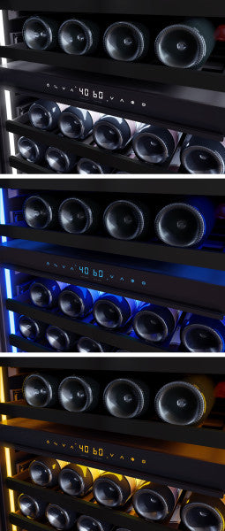 Zephyr Presrv™ Full Size Panel Ready Dual Zone Wine Cooler