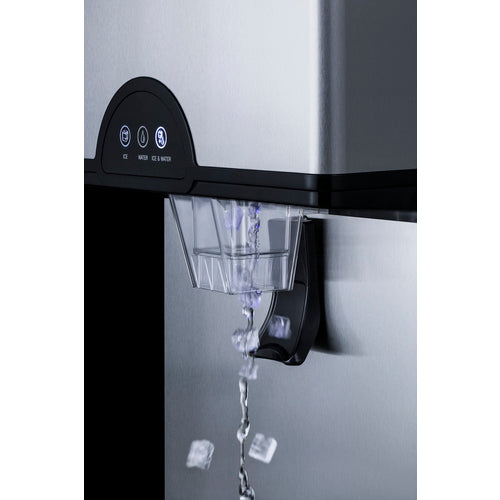 Summit Appliance Stainless Steel Ice & Water Dispenser with Filter kit