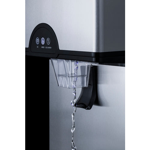 Summit Appliance Stainless Steel Ice & Water Dispenser with Filter kit