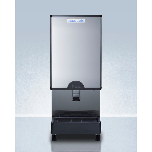 Summit Appliance Stainless Steel Ice & Water Dispenser with Filter kit
