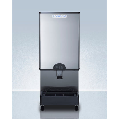 Summit Appliance Stainless Steel Ice & Water Dispenser with Filter kit