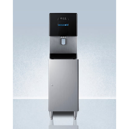 Summit Appliance Black Ice & Water Dispenser with Filter Kit
