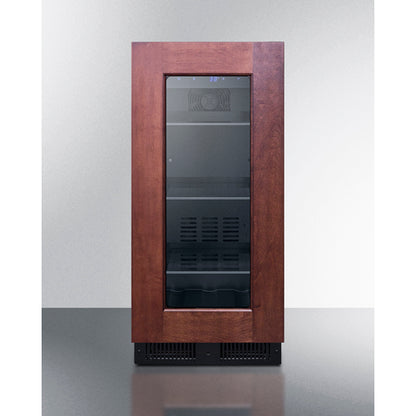 Summit Appliance 15 inch Wide Built-In Beverage Center, ADA Compliant (Panel Not Included)