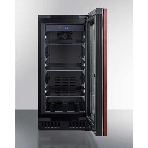 Summit Appliance 15 inch Wide ADA Compliant Built-In Undercounter Beverage Center With Panel-Ready Door