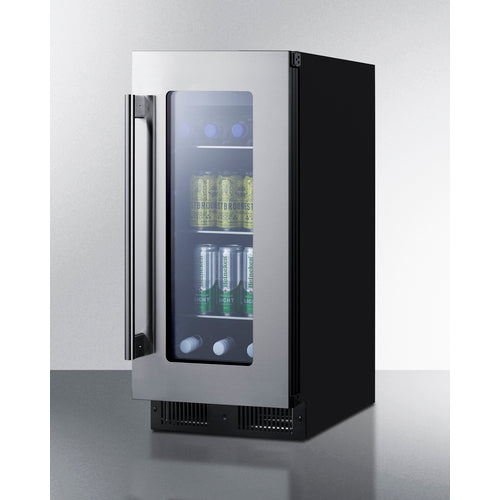 Summit Appliance 15 inch Wide Built-In Beverage Center, ADA Compliant