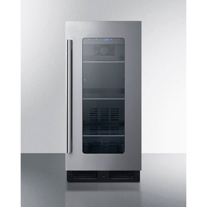 Summit Appliance 15 inch Wide ADA Compliant Built-In Undercounter Beverage Center