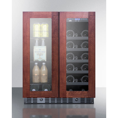 Summit Appliance 21 Bottle 24" Built-In Wine/Beverage Center, ADA Compliant