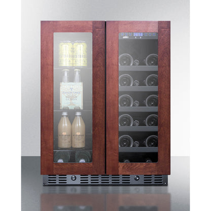 Summit Appliance 21 Bottle 24" Built-In Wine/Beverage Center, ADA Compliant