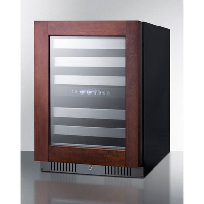 Summit Appliance 24 inch Wide Built-In Wine Cellar, ADA Compliant (Panel Not Included)