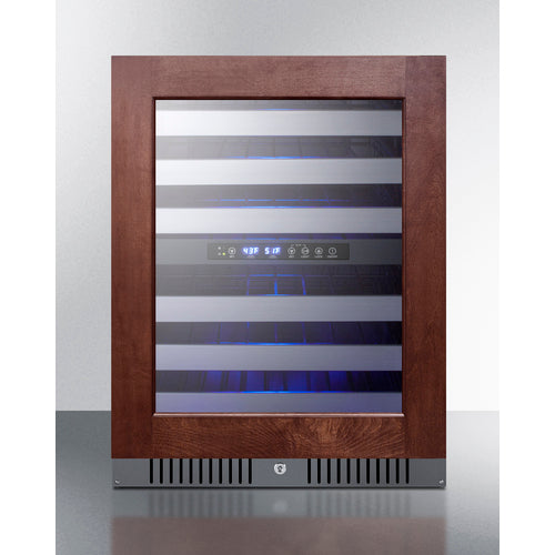 Summit Appliance 24 inch Wide Built-In Wine Cellar, ADA Compliant (Panel Not Included)