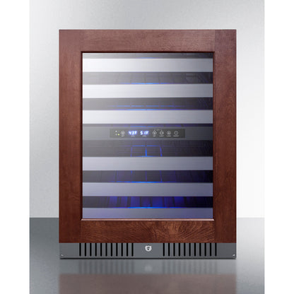Summit Appliance 24 inch Wide Built-In Wine Cellar, ADA Compliant (Panel Not Included)