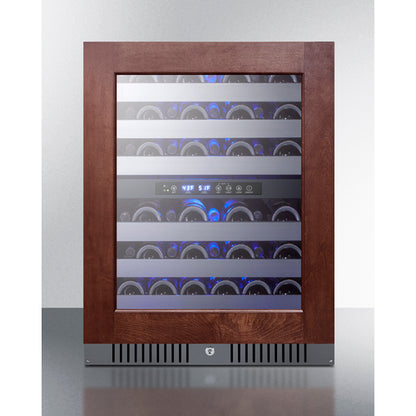 Summit Appliance 24 inch Wide Built-In Wine Cellar, ADA Compliant (Panel Not Included)
