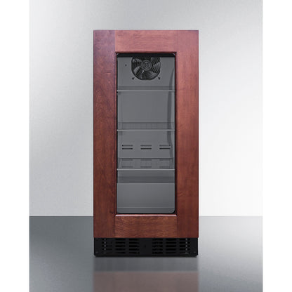 Summit Appliance 15 inch Wide Built-In Beverage Center, ADA Compliant (Panel Not Included)