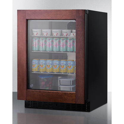 Summit Appliance 24 inch Wide Built-In Beverage Center, ADA Compliant (Panel Not Included)