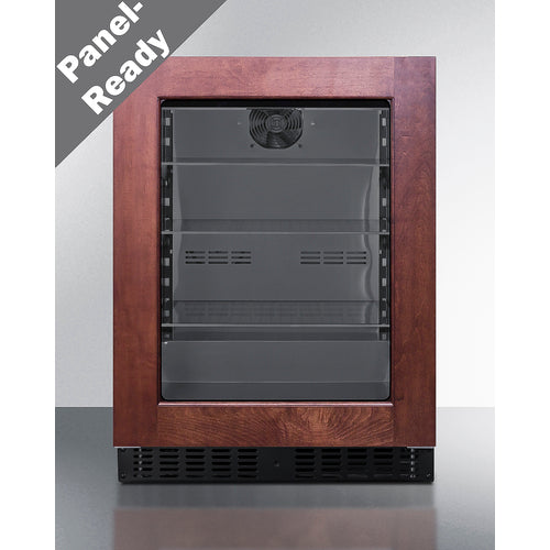 Summit Appliance 24 inch Wide Built-In Beverage Center, ADA Compliant (Panel Not Included)
