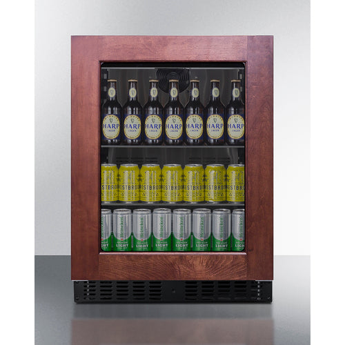 Summit Appliance 24 inch Wide Built-In Beverage Center, ADA Compliant (Panel Not Included)
