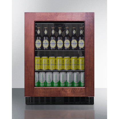 Summit Appliance 24 inch Wide Built-In Beverage Center, ADA Compliant (Panel Not Included)