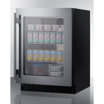 Summit Appliance 24 inch Wide Built-In Beverage Center, ADA Compliant