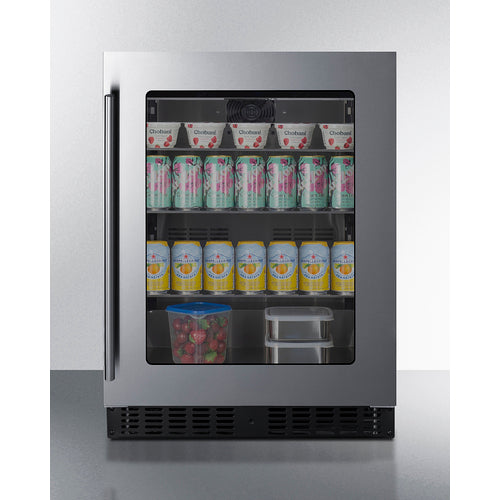 Summit Appliance 24 inch Wide Built-In Beverage Center, ADA Compliant