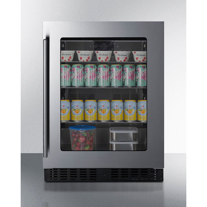 Summit Appliance 24 inch Wide Built-In Beverage Center, ADA Compliant