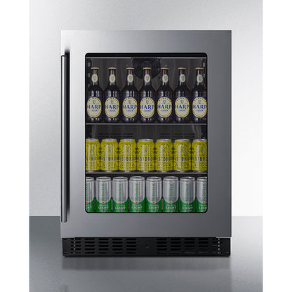 Summit Appliance 24 inch Wide Built-In Beverage Center, ADA Compliant