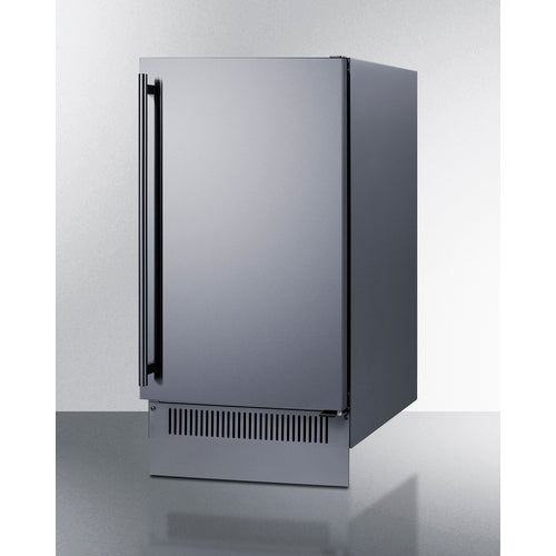 Summit Appliance 18" Wide Indoor Clear Icemaker