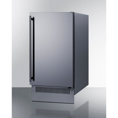 Summit Appliance 18" Wide Outdoor Clear Icemaker