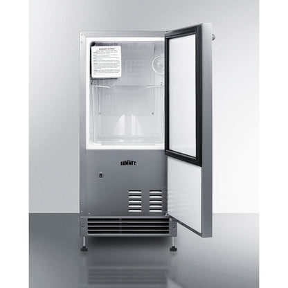 Summit Appliance 25 lb. Drain-Free Icemaker