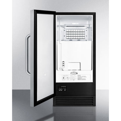 Summit Appliance Built-In 50 lb. Clear Icemaker, ADA Compliant