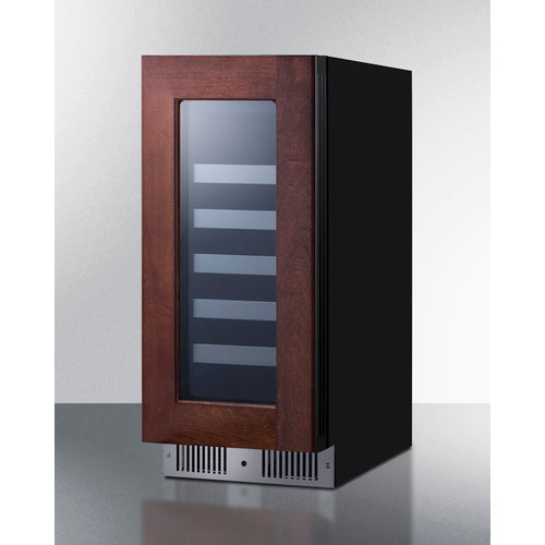 Summit Appliance 15 inch Wide Built-In Wine Cellar (Panel Not Included)