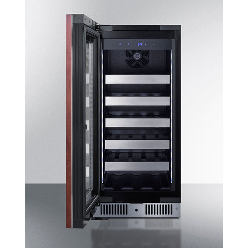 Summit Appliance 15 inch Wide Built-In Wine Cellar (Panel Not Included)