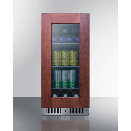 Summit Appliance 15 inchh Wide Built-In Beverage Center (Panel Not Included)