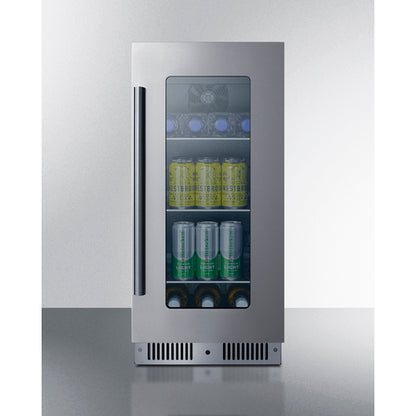 Summit Appliance 15 inch Wide Built-In Beverage Center