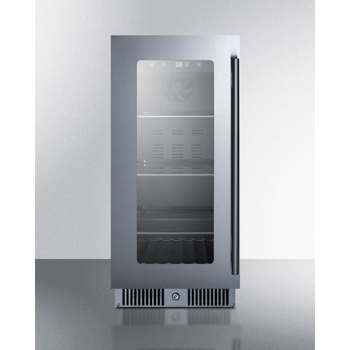 Summit Appliance 15 inch Wide Built-In Beverage Center