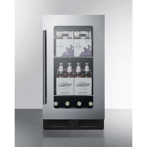 Summit Appliance 18 inch Wide Built-In Beverage Center