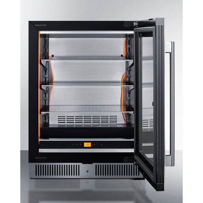 Summit Appliance 24 inch Wide Premium Built-In Undercounter Beverage Center
