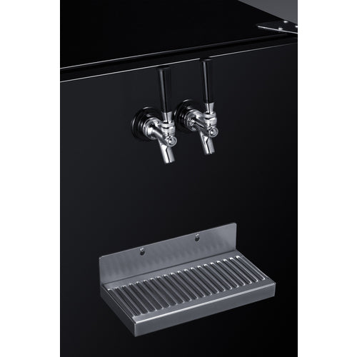 Summit Appliance 24 inch Wide Front Tap Built-In Beer Kegerator, ADA-Compliant