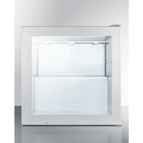 Summit Appliance Compact Commercial Vodka Chiller With Self-Closing Glass Door