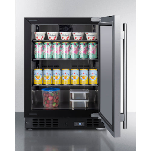 Summit Appliance 25 bottle 24" Wide Built-In Beverage Center