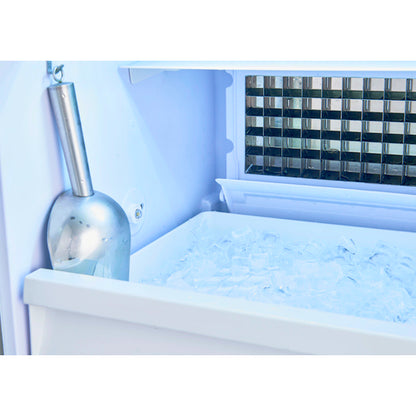 Summit Appliance 18" Wide Indoor Clear Icemaker, ADA Compliant (Panel Not Included)